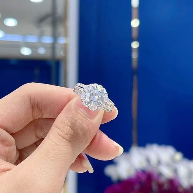 Nhẫn Nữ Đính Đá 005