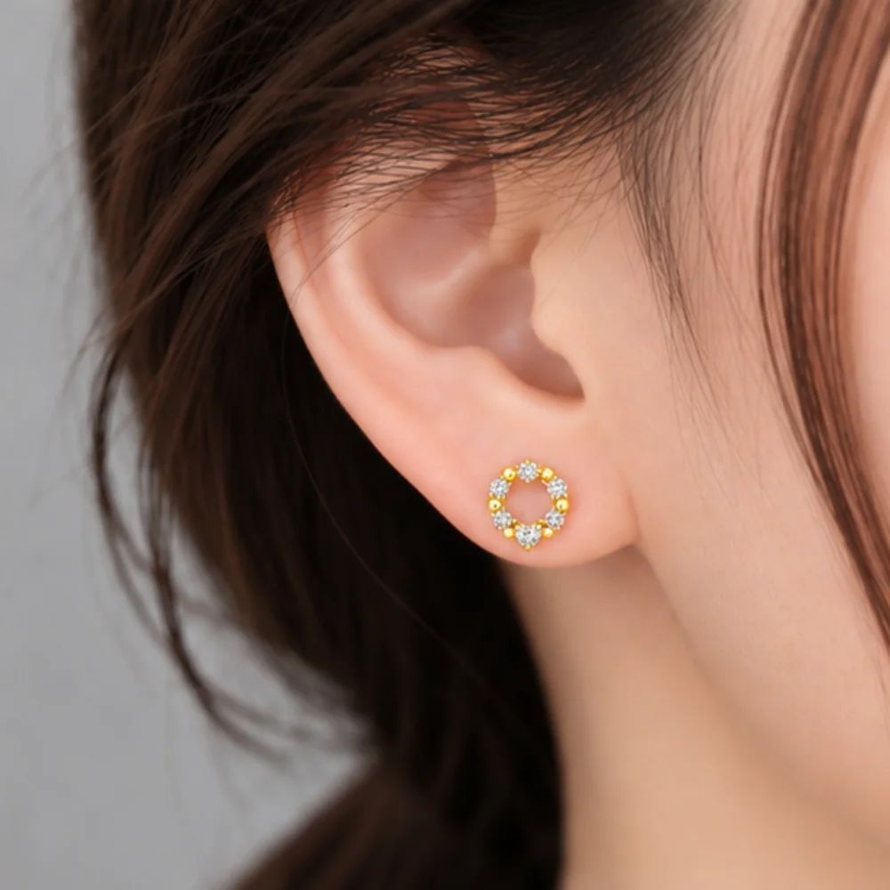 Bông đúc họa tiết tròn
